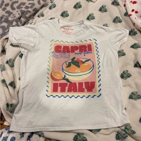 Tops - mure + grand Capri Italy Graphic T-Shirt